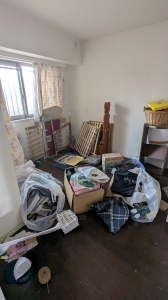 退去後の残置物撤去・物置解体作業！【千葉県野田市】